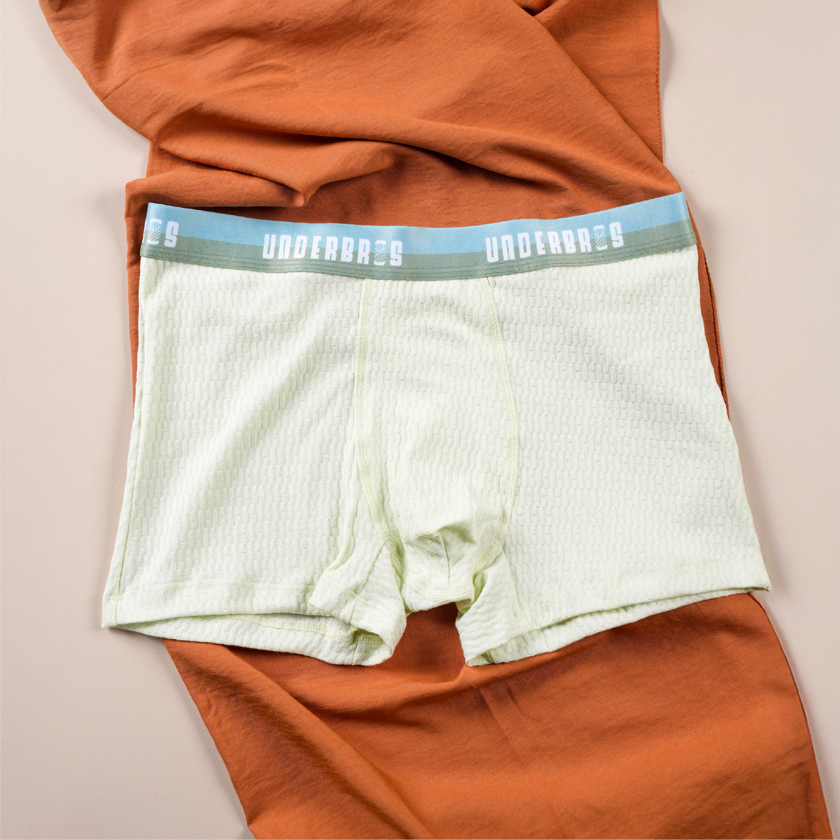 Underbros Antibacterial Cotton Trunk Boxer